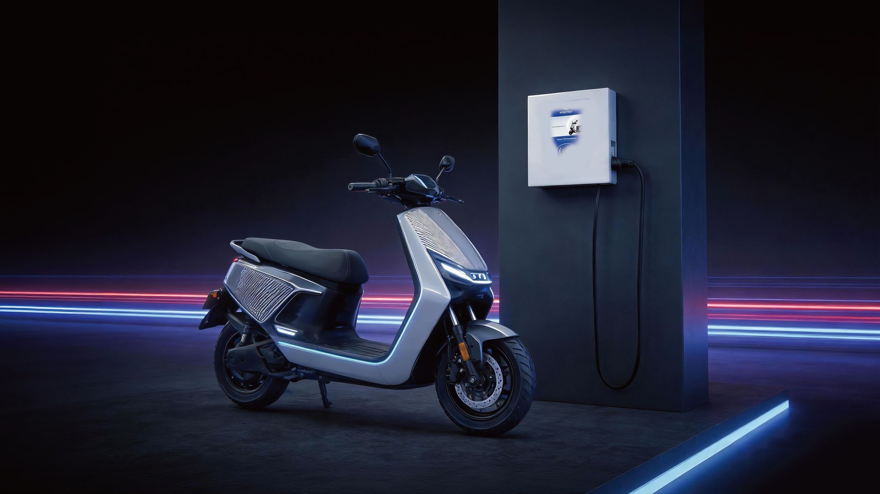 CELERCH DC fast charger with electric motorcycle
